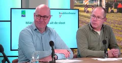 Middelen horen op het gewas, niet in de sloot